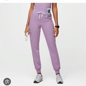 Figs Purple Zamora Jogger Pants